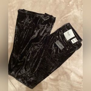 Wrangler Black velvet flare